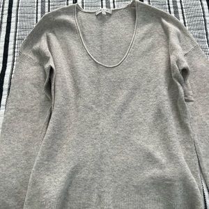Madewell light gray sweater